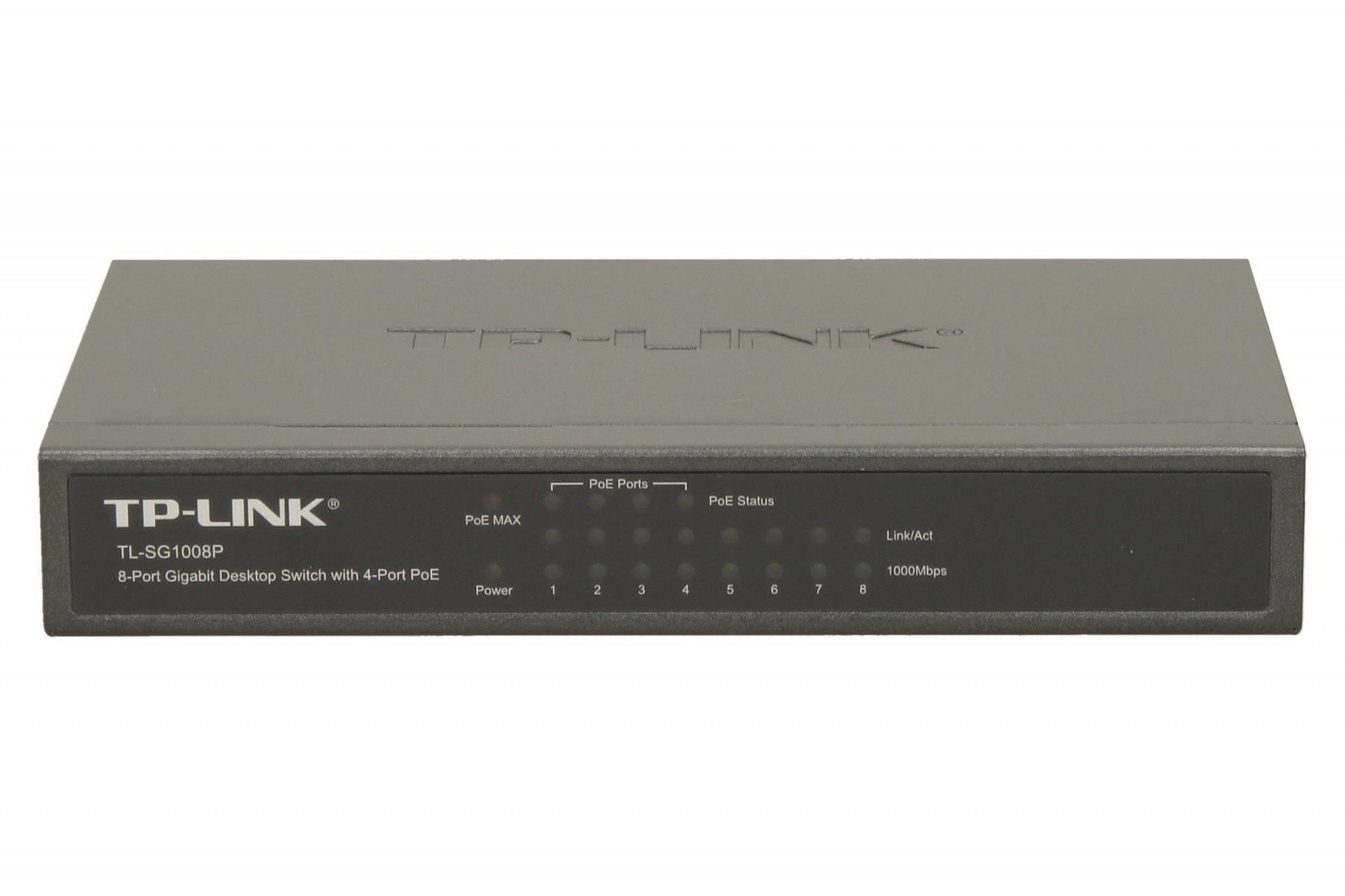 Mrežni usmerjevalnik (switch) SG1008P, 8x 1Gb PoE