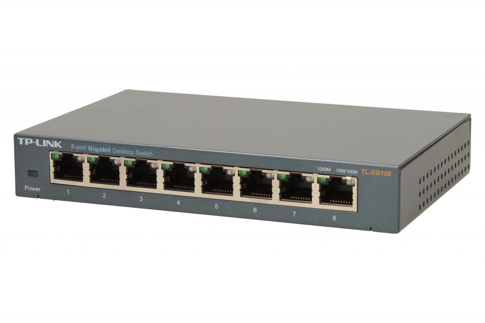 Mrežni usmerjevalnik (switch) SG108, 8x 1Gb 6