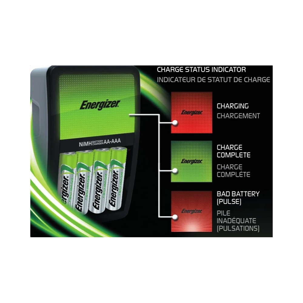 Polnilnik za baterije MAXI + POWER PLUS AA, 4 kos (2000 mAh) 2