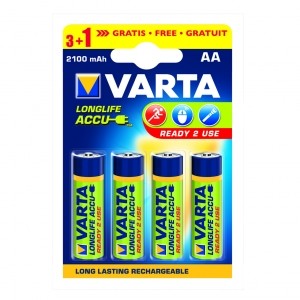 Bateriji R6 2100mAh, 4 kos, Ready 2 Use