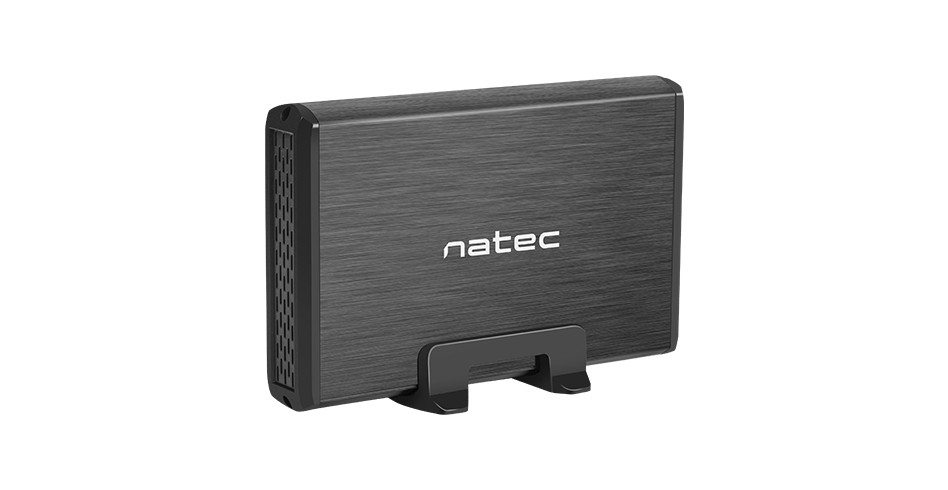 Ohišje za 3.5" HDD, RHINO, USB 3.0 (SATA), Aluminijasto 2