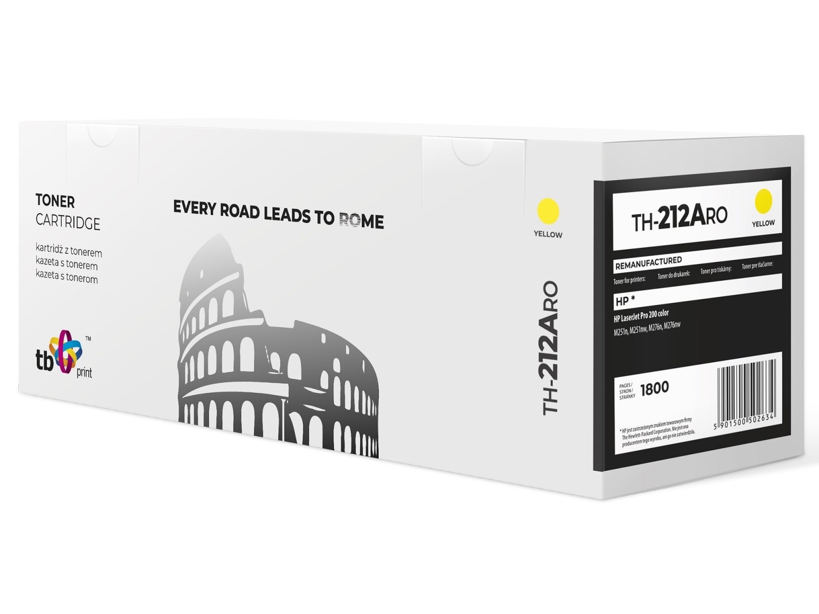 Združljiv toner za HP 131A, rumen (refurbished)