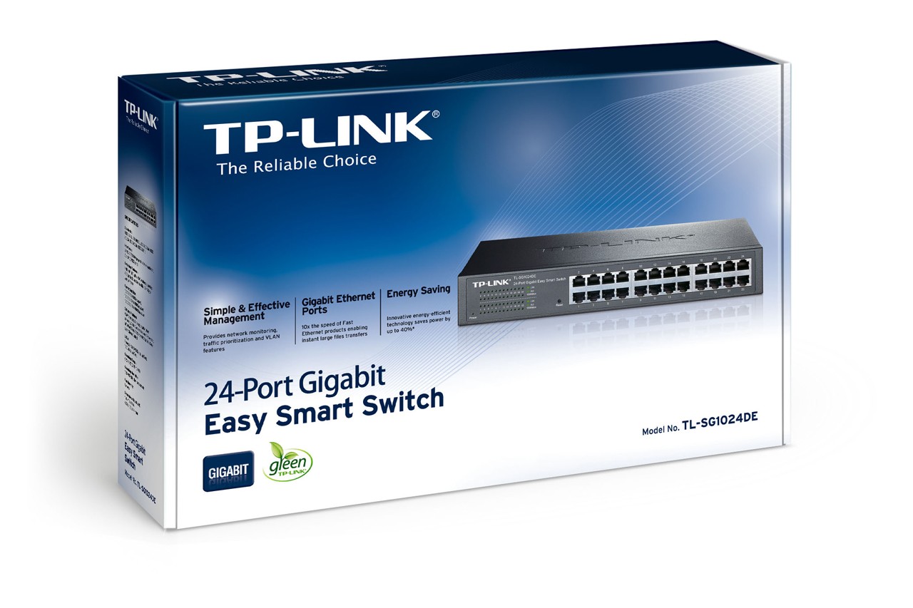TP-LINK SG1024DE Easy Smart 24-portni Gigabitni preklopnik 3