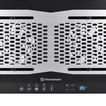 Hladilna podloga za prenosnik Massive TM (10-17", 2x120mm ventilatorja) 2