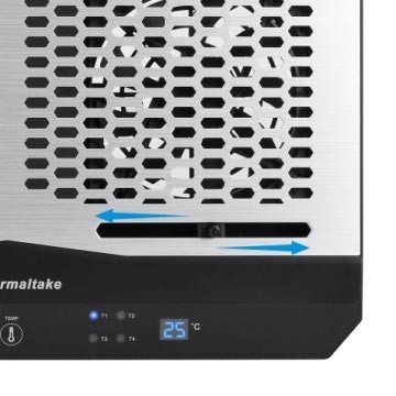 Hladilna podloga za prenosnik Massive TM (10-17", 2x120mm ventilatorja) 3