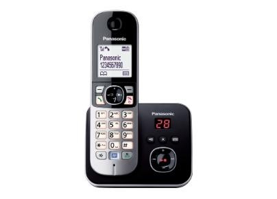 Panasonic KX-TG6821 Brezžični DECT Telefon, Črn