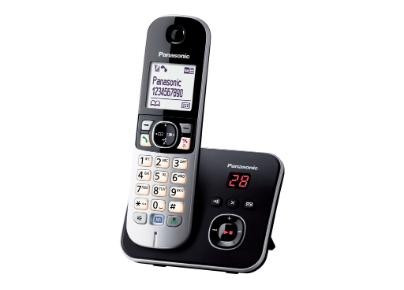 Panasonic KX-TG6821 Brezžični DECT Telefon, Črn 3