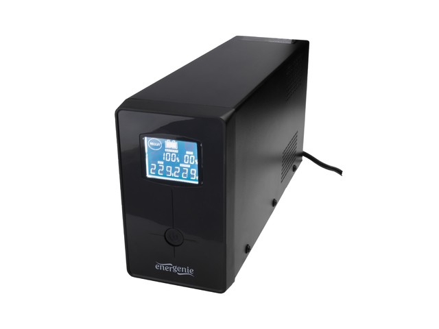 UPS z napajanjem 650VA, 1x SCHUKO, LCD 2