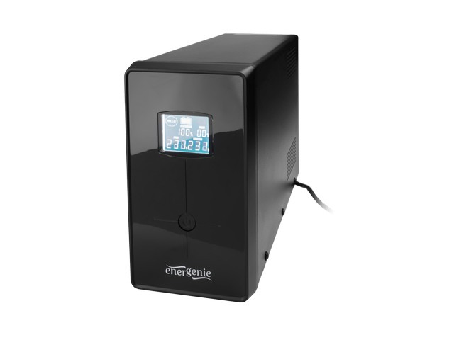 UPS 1500VA, 3x IEC, 2x SCHUKO, USB, RJ11, LCD