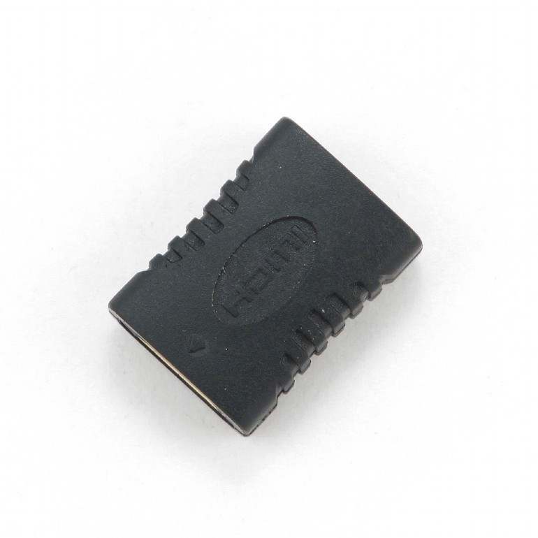 Podaljšek HDMI adapter Cablexpert - črn, 29mm, ženski priključki 2