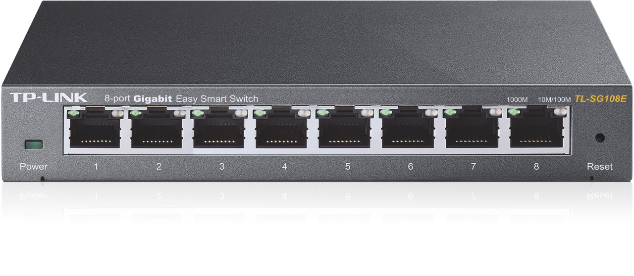 TP-LINK TL-SG108E 8-portni Gigabitni Easy Smart preklopnik 2