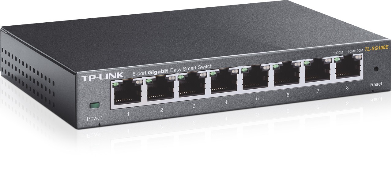 TP-LINK TL-SG108E 8-portni Gigabitni Easy Smart preklopnik 3