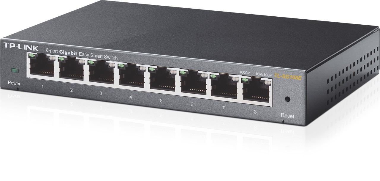 TP-LINK TL-SG108E 8-portni Gigabitni Easy Smart preklopnik 4