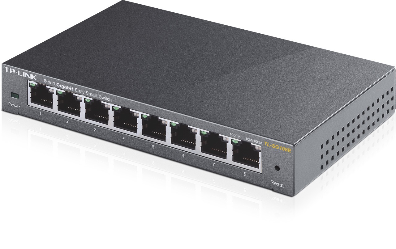 TP-LINK TL-SG108E 8-portni Gigabitni Easy Smart preklopnik 5