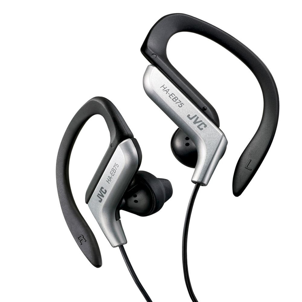 JVC HA-EB75-S-E športne slušalke, srebrne
