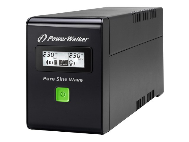 UPS napajalnik 600VA, Line-Interactive, Pure Sine Wave