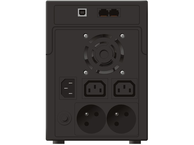 UPS 2200VA, Line-Interactive, 2x PL + 2x IEC 2