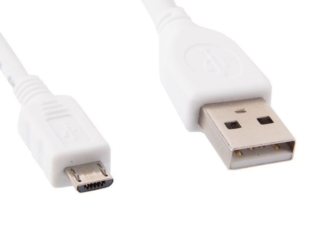 USB Micro kabel AM do MBM5P, 1m, bel