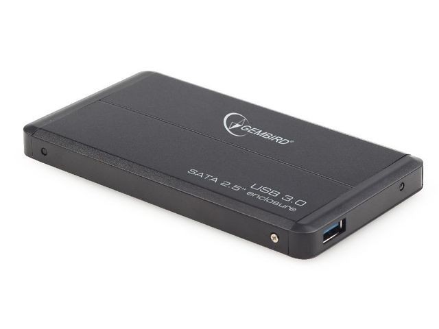 Zunanji ovitek za HDD 2.5'' SATA USB 3.0, črn