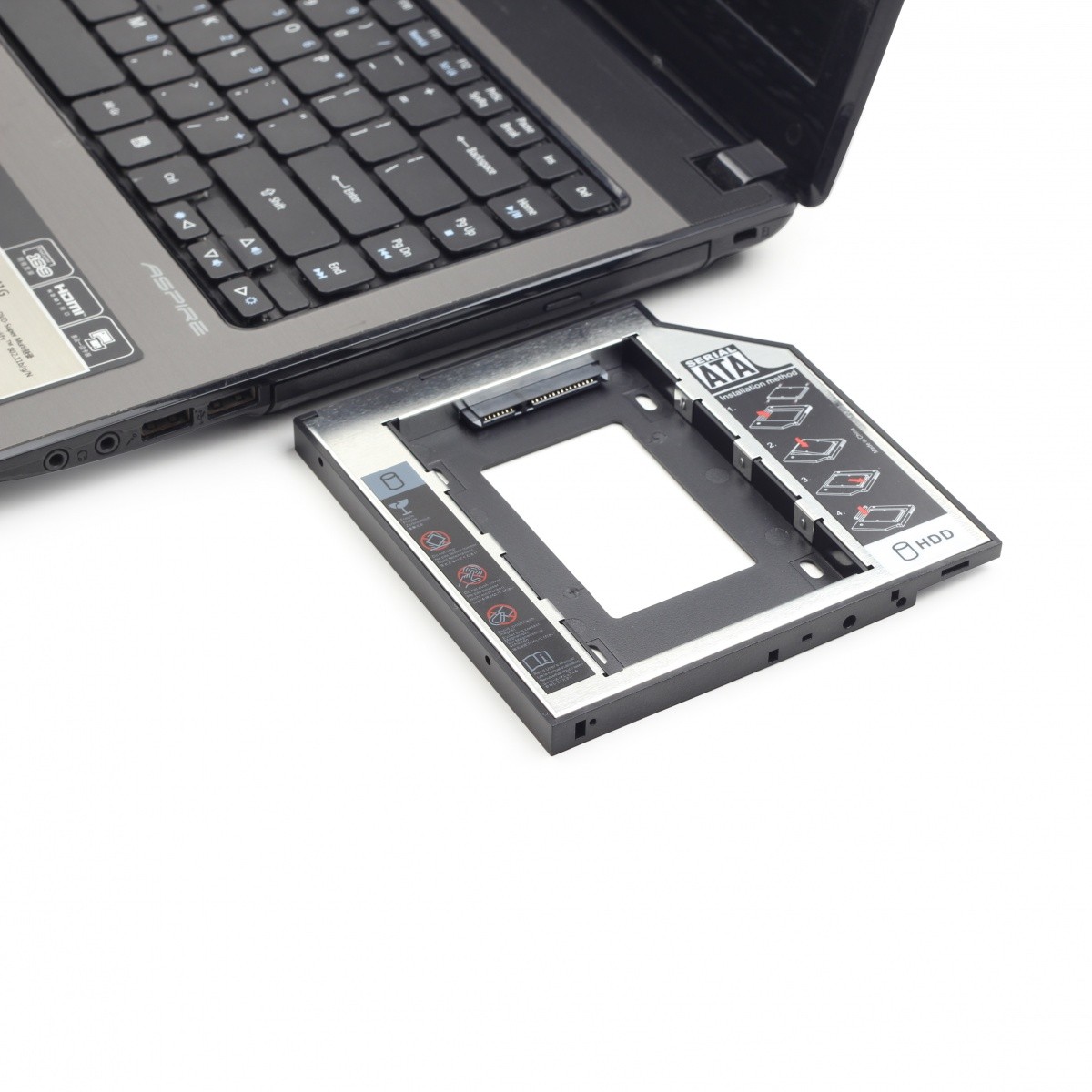 Adapter za trdi disk 5.25" v 2.5" Slim
