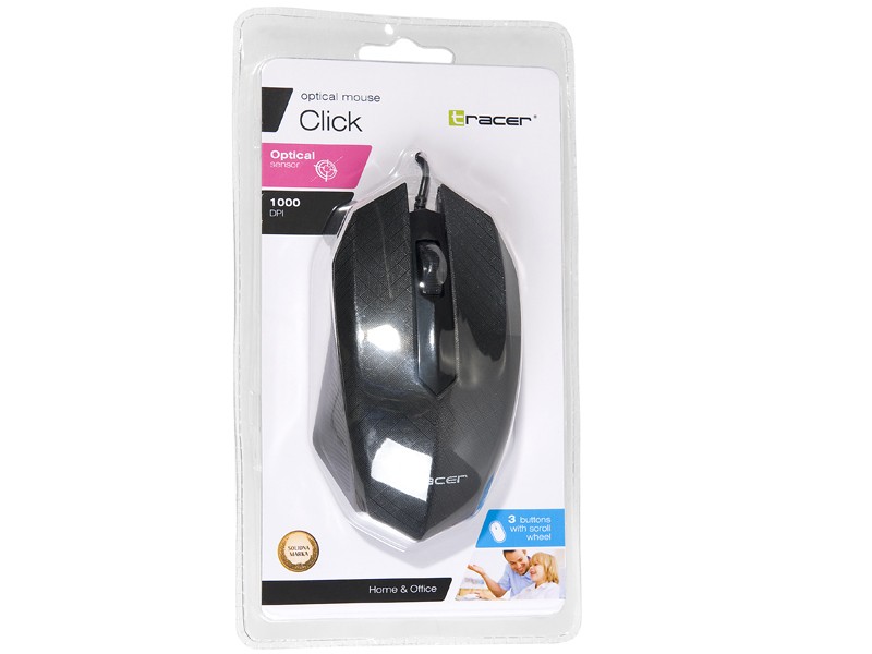 Žična miška Tracer Click USB 4