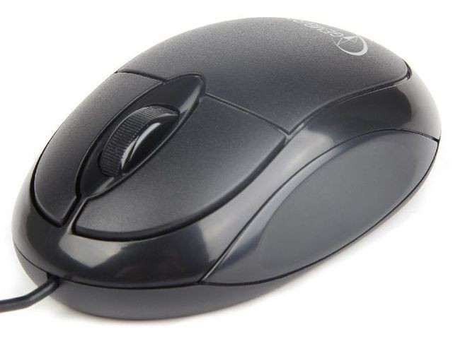 Miška OPTO 1-SCROLL USB, črna 2