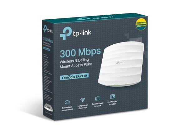 Dostopna točka (Access Point) EAP110 N300 2.4 GHz PoE 2