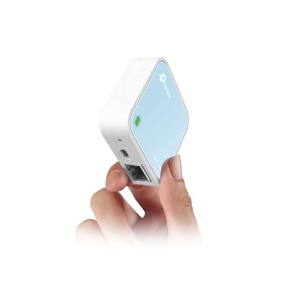 TP-LINK WR802N mini WiFi usmerjevalnik, N300, microUSB 4