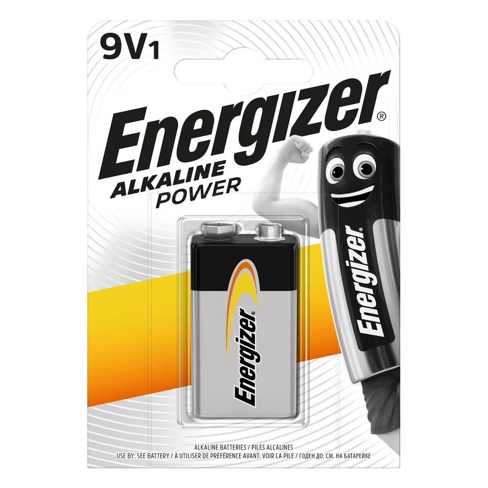 Baterija Alkaline Power 9V