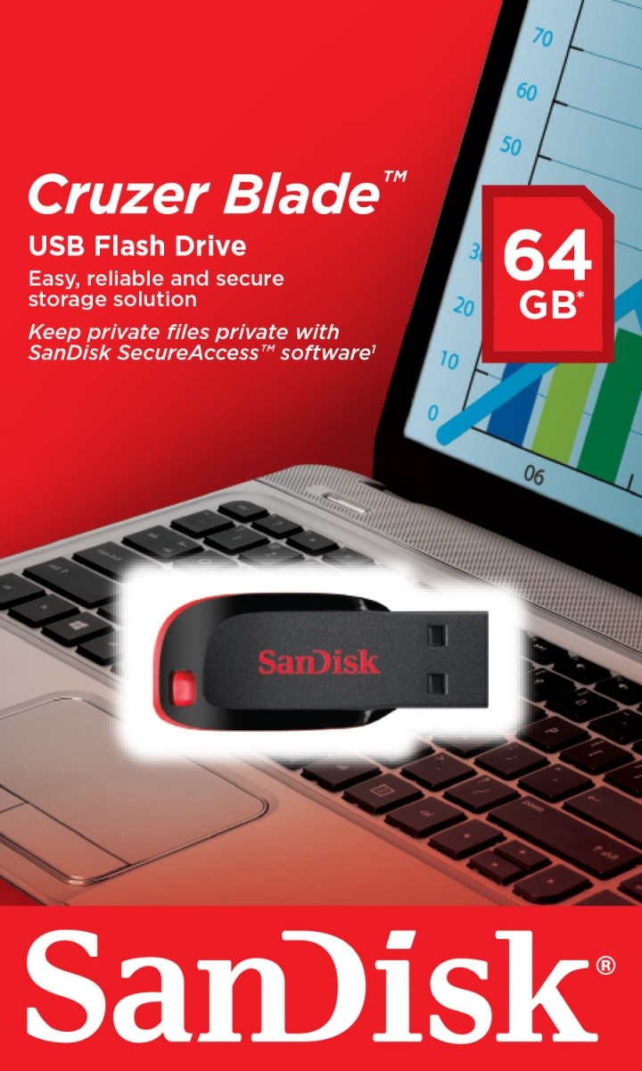 USB ključek Cruzer Blade 64GB 3