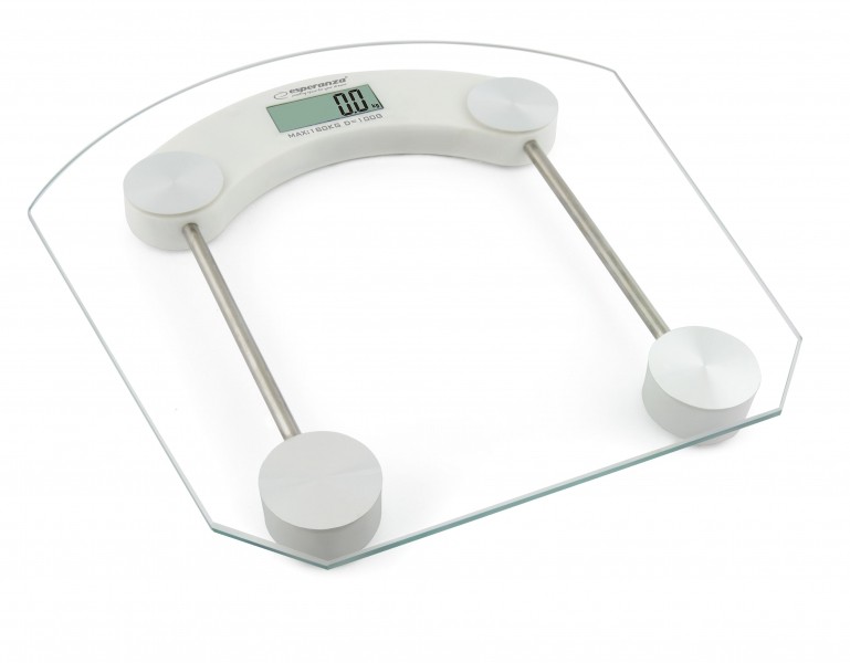 Esperanza Osebna tehtnica PILATES EBS008W, bela