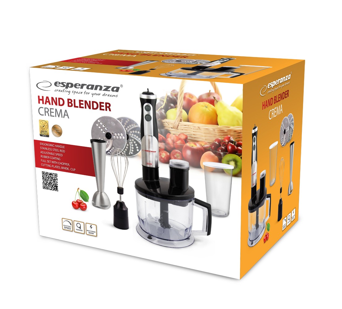 Esperanza EKM004 Ročni mešalnik Crema 2