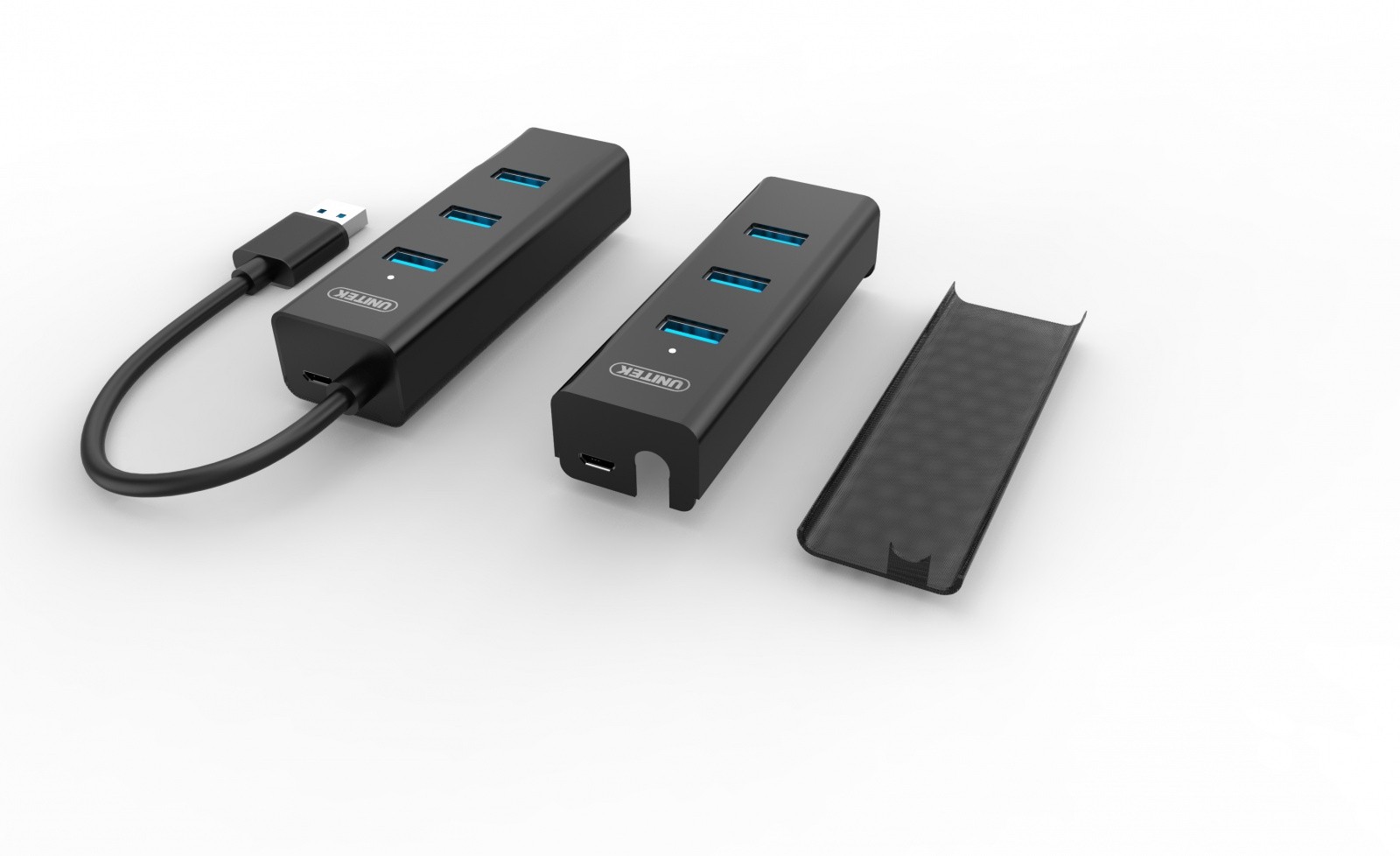 4-portni USB 3.0 Hub, črn 2