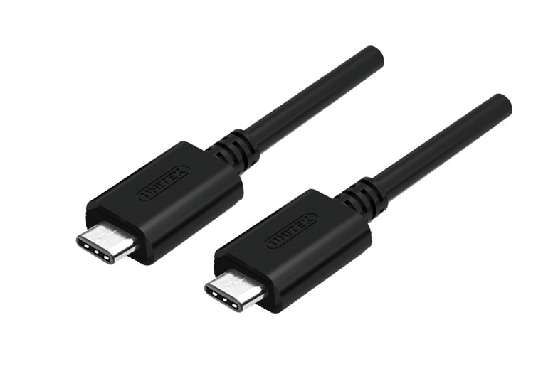 Kabel USB-C na USB-C, 1 m, črn