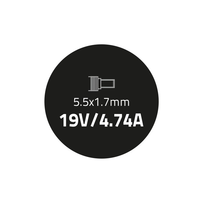 Napajalnik za Acer 90W (19V, 4.74A, 5.5*1.7) 4