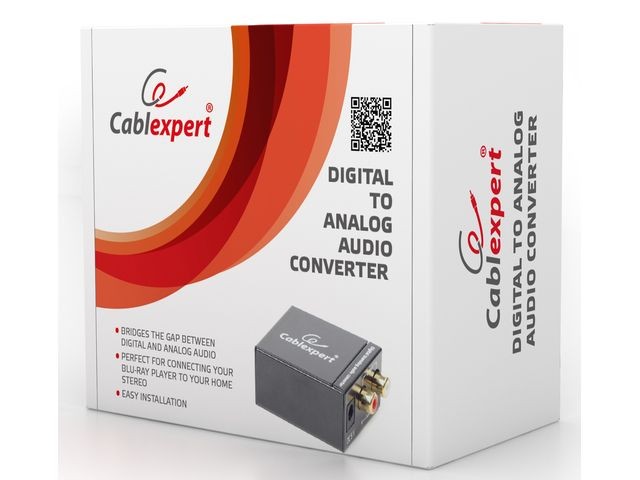 Digitalni avdio adapter TOSLINK -> ANALOG RCA 4