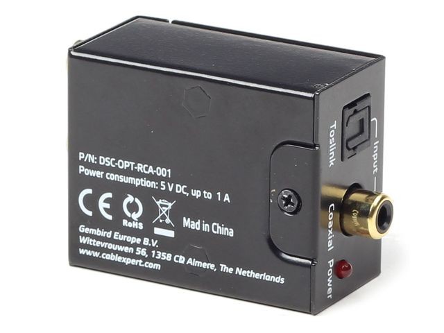 Digitalni avdio adapter TOSLINK -> ANALOG RCA 7