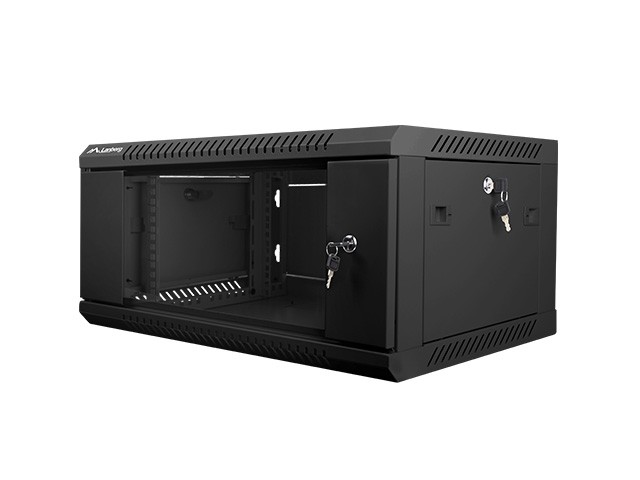 Stenska omara 19" 4U, 600x450mm, črna