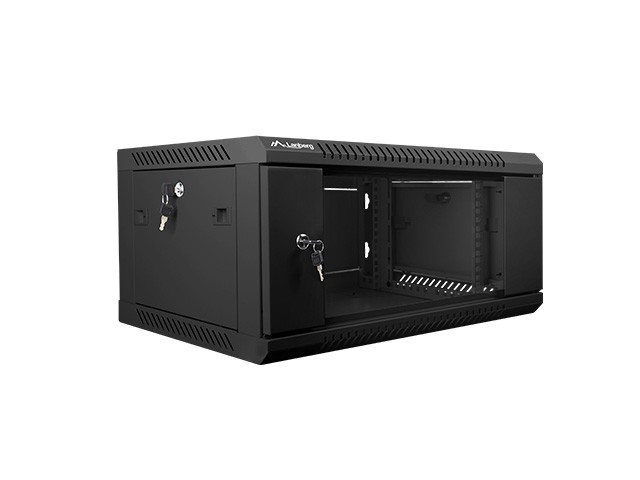 Stenska omara 19" 4U, 600x450mm, črna 3