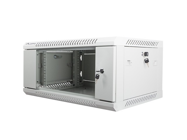 Stenska omara 19" 4U, 600x450mm, siva