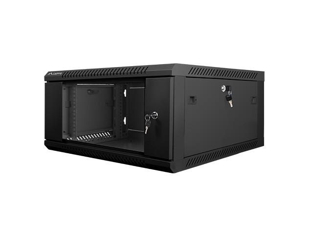 Stenska omara 19" 4U, 600x600mm, črna