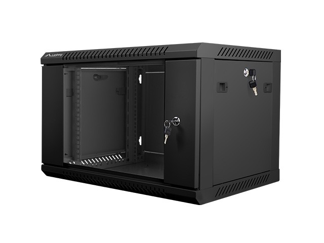 Stenska omara 19" 6U, 600x450mm, črna