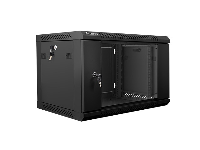 Stenska omara 19" 6U, 600x450mm, črna 3