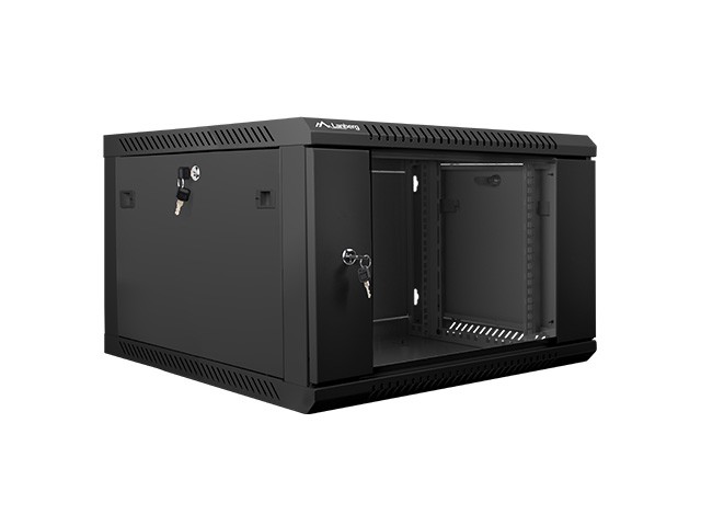 Stenska omara 19" 6U, 600x600mm, črna 3