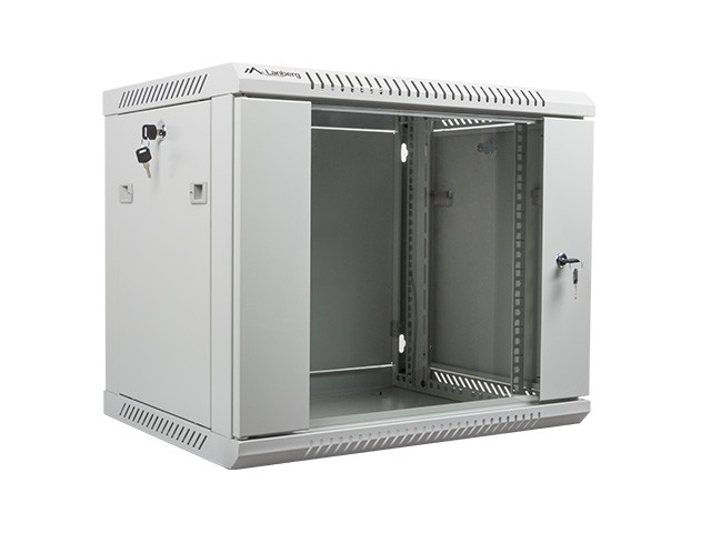 Stenska omara 19" 9U, 600x450mm, siva 3