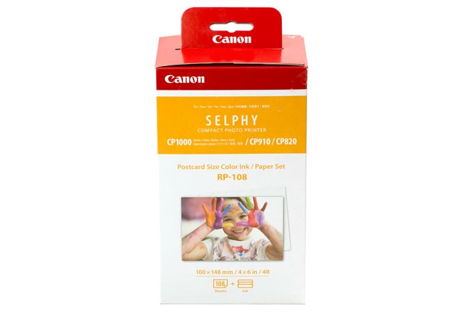 Canon Set foto papirja in kartuš RP-108 (10x15cm, 108 listov)