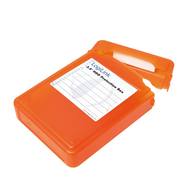 Zaščitna škatla za 3.5" HDD, oranžna