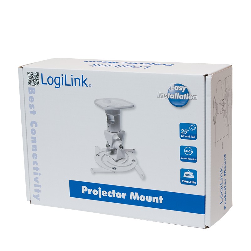 Nosilec za projektor, beli 4