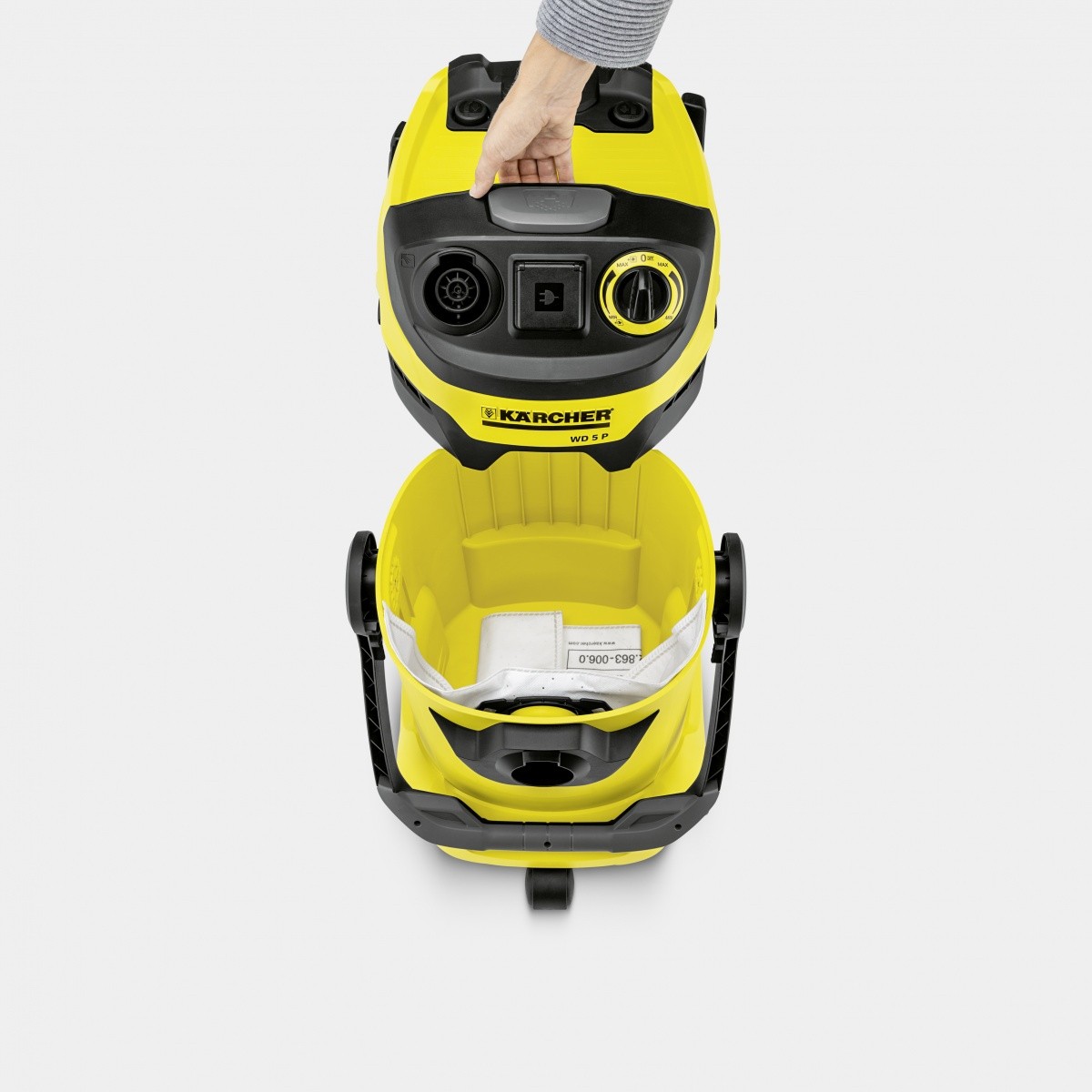 Nadomestne filtrirne vrečke za Kärcher WD4/5/6 (3 kosi) 2