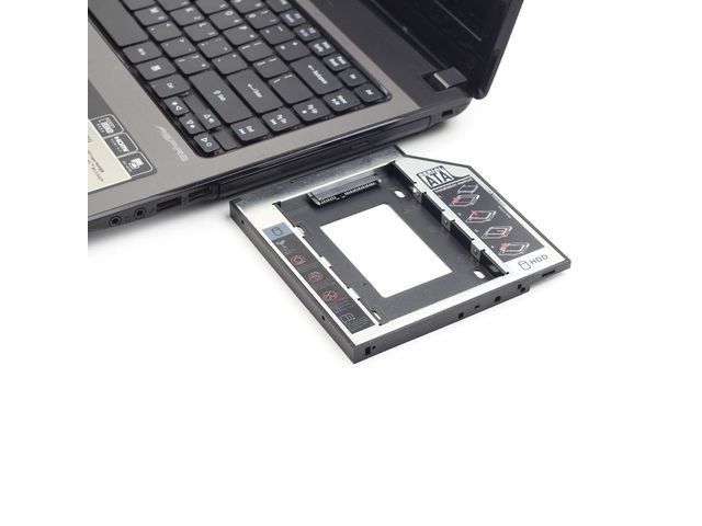 Adapter iz 5.25" v 2.5" Slim HDD/SSD (12 mm)